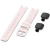 Compatible with Garmin Lily Bands for Women Men, Feminine Sport Silicone Replacement Bands Wristbands Bracelet Accessory Watch Straps for Garmin Lily Womens Smartwatch (Pink) view 3