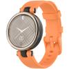 Compatible with Garmin Lily Bands for Women Men, Feminine Sport Silicone Replacement Bands Wristbands Bracelet Accessory Watch Straps for Garmin Lily Womens Smartwatch (Orange) view 1