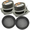 HERTZ Cento CX100 120W 2-Way Coaxial Speakers + 4" Universal Grilles view 2
