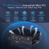 Industrial Mini PC 6 RS232 COM Fanless PC i7 8550U, 8G DDR4 256G SSD Win11 Pro Mini PC Dual Gigabit LAN, HD, VGA, 14Pin GPIO, WiFi, BT 4.0, 3G/4G SIM Slot, Industrial Computer for CNC/IOT/Billboard view 4