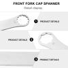 Abaodam 8T/ 12T Front Fork Cap Spanner Double Head Wrench Compatible for Suntour view 3