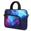 11 11.6 12 12.1 12.5 inches Laptop Sleeve Chromebook Case Ultrabook Case Notebook Sleeve PC Messenger Bag Tablet Case Neoprene Handle Sleeve for Adult Men Women, Two Pockets (Galaxy) view 3
