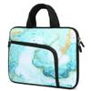 11 11.6 12 12.1 12.5 inches Laptop Sleeve Chromebook Case Ultrabook Case Notebook Sleeve PC Messenger Bag Tablet Case Neoprene Handle Sleeve for Adult Men Women, Two Pockets (Vast Ocean) view 3
