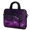 11 11.6 12 12.1 12.5 inches Laptop Sleeve Chromebook Case Ultrabook Case Notebook Sleeve PC Messenger Bag Tablet Case Neoprene Handle Sleeve for Adult Men Women, Two Pockets (Purple Galaxy) view 3