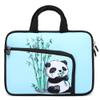 11 11.6 12 12.1 12.5 inches Laptop Sleeve Chromebook Case Ultrabook Case Notebook Sleeve PC Messenger Bag Tablet Case Neoprene Handle Sleeve for Adult Men Women, Two Pockets (Cute Panda) view 1
