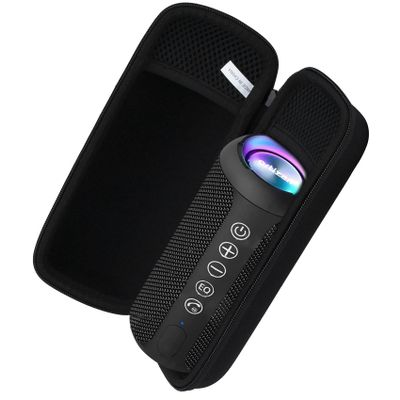 khanka Hard Travel Case for Ortizan Portable Bluetooth Speaker, IPX7 Waterproof Wireless Speaker, Case Only (Black)
