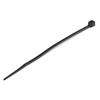 4XEM 100 Pack 8 Cable Ties - Black Medium Nylon/Plastic Zip Tie view 1
