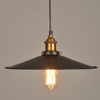 CSSYKV Nordic Dining Table Chandelier E27 Metal Single Head Hanging Lamp Simple Metal Small Pendant Lamp Used in Restaurant Bar Corridor Aisle Household Ceiling Suspended Lighting