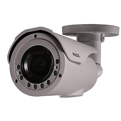 Pelco IBE332-1ER 3MP Environmental Network IR Bullet Camera, 8-20mm Lens