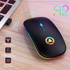 2.4GHz Wireless Optical Mouse Mouse USB Charging 1600DPI RGB Gaming Mouse PC Laptop Mouse Low Noise Mouse 04 view 3
