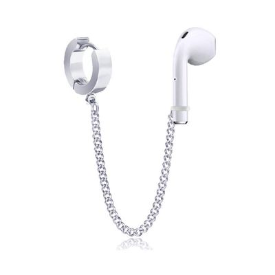 1 Pair (Need Ear Hole) Anti Lost Earring Strap Bluetooth Earphone Holders Accessories Unisex Anti-lost Earring Clip For AirPods Pro Earhooks-Style 4#