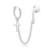1 Pair (Need Ear Hole) Anti Lost Earring Strap Bluetooth Earphone Holders Accessories Unisex Anti-lost Earring Clip For AirPods Pro Earhooks-Style 7# view 1