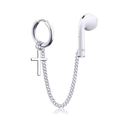 1 Pair (Need Ear Hole) Anti Lost Earring Strap Bluetooth Earphone Holders Accessories Unisex Anti-lost Earring Clip For AirPods Pro Earhooks-Style 5#