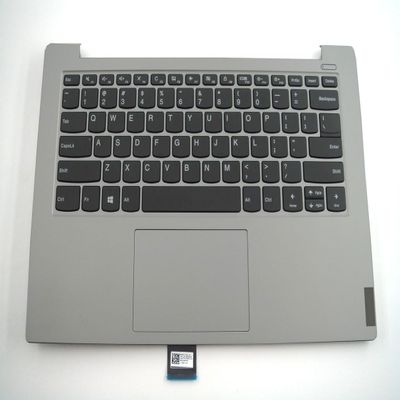 Bayjebu Parts for Lenovo ideapad S340-14API S340-14IIL Palmrest Keyboard Bezel with US Non-Backlit 5CB0S18399