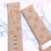 Dog Breed Personalized Custom Watch Band 20mm compatible with Samsung Watch Galaxy Active / Active2 / Gear S4 /S2 Silicone Engraved view 2