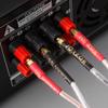 1 Pair 10AWG Speaker Cable,with Gold Plated Banana Tips, Oxygen Free Copper (10FT) view 4
