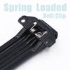 Replacement Belt Clip KBH-10 for Kenwood TK260G TK-272G TK-388G TK-2100 TK-2118 TK-3206 TK-3207 Radio (7PCS) view 2
