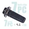 Replacement Belt Clip KBH-10 for Kenwood TK260G TK-272G TK-388G TK-2100 TK-2118 TK-3206 TK-3207 Radio (7PCS) view 3