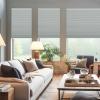 Changshade Cordless Cellular Shades, Blackout Honeycomb Shades for Windows, Pull Down Pleated Blinds, Easy to Install for Indoor Windows and French Doors,24" W x 48" H, Grey view 2