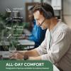 Yealink UH34 USB Headset with Mic,Stereo Wired Headphones with Noise Cancelling Microphone,Professional Work Headset VoIP Phone PC Computer Call Center Office(Ultra Light) view 2