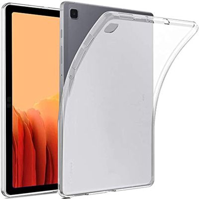 iCoverCase for Samsung Galaxy Tab A7 10.4 Inch T500/T505, Lightweight Matte Transparent Soft TPU Clear Back Cover for Samsung Galaxy Tab A7 10.4 (2020) T500/T505 - Frosted Clear