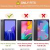 iCoverCase for Samsung Galaxy Tab A7 10.4 Inch T500/T505, Lightweight Matte Transparent Soft TPU Clear Back Cover for Samsung Galaxy Tab A7 10.4 (2020) T500/T505 - Frosted Clear view 2