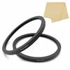 95 to 86mm Metal Step Rings/ 95mm to 86mm Step Down Ring Filter Ring Adapter for 95mm Camera Lens & 86mm UV CPL ND Filters Hoods Caps LingoFoto FS2067 view 1