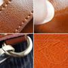 Tophacker Professional Leather Barber Salon Scissors Pouch Holster Holder Retro Large Hairdresser Tool Bag with Belt view 2