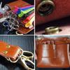 Tophacker Professional Leather Barber Salon Scissors Pouch Holster Holder Retro Large Hairdresser Tool Bag with Belt view 3