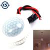 2pcs PIR IR Sensor Infrared Human Body Induction Switch Light Control 220V 50HZ Ceiling Lamp Motion Sensor On Off PIR Sensor view 2