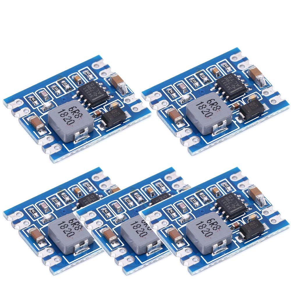 5pcs/lot 7V-28V to 5V DC-DC Step Down Power Supply Module Voltage Buck Converter 3A Fixed Output Chip Power Supply Board