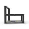 2PCS Air Miner Mining Frame Rig Case.Ethereum ETH BTC Holder Open 6-8 Graphics Card Bracket Rack Black Steel view 2