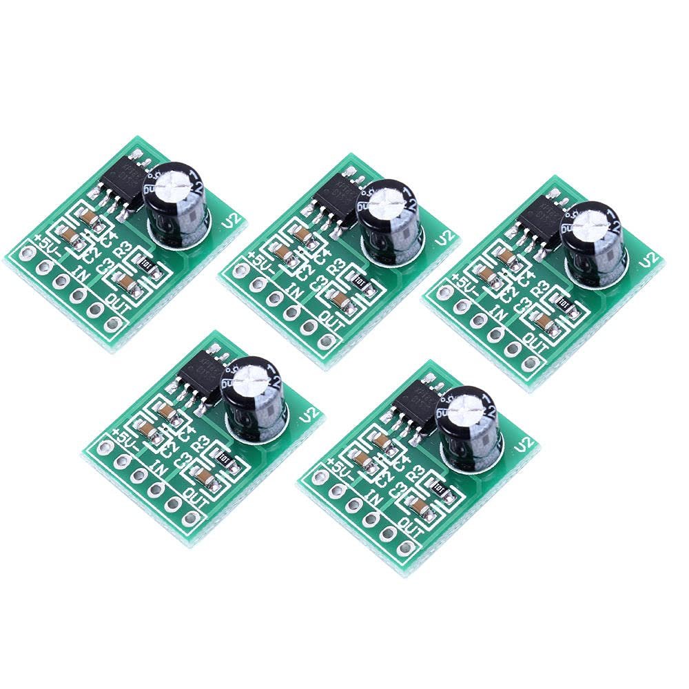 5pcs 5V Single Sound Track Amplifier Board Mini Mono Amplifier Board Single Sound Audio Track XTP8871 USB Module 5W