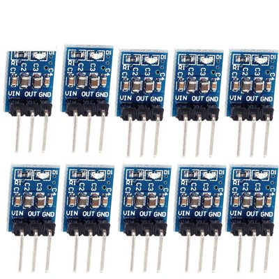 10pcs/lot Buck Converter 3Pins AMS1117-3.3V Voltage Regulator DC 4.75V-12V to 3.3V Voltage Linear Regulator Step Down Converter