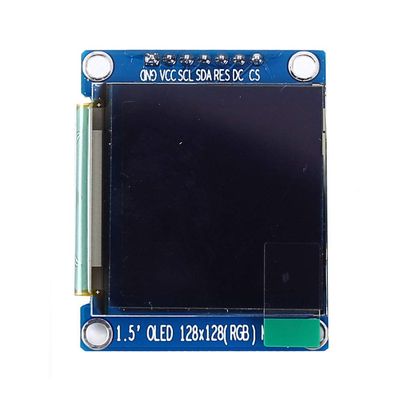 SPI RGB OLED Display Screen Module 65K SSD1351 Driver 128 * 128 3.3V Power 1.5inch 128x128