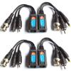Evertech 8MP HD-CVI/TVI/AHD/CVBS Passive Video Audio Power Balun Data Transmitter via UTP Cable 2 Pairs view 1