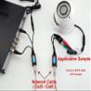 Evertech 8MP HD-CVI/TVI/AHD/CVBS Passive Video Audio Power Balun Data Transmitter via UTP Cable 2 Pairs view 2