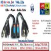 Evertech 8MP HD-CVI/TVI/AHD/CVBS Passive Video Audio Power Balun Data Transmitter via UTP Cable 2 Pairs view 3