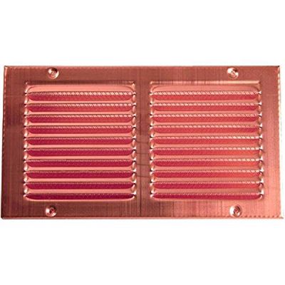 Copperlab Rectangular Ventilation Grid with Screen Vent Size: 5.875" x 16.375"