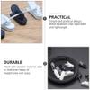 100Pcs Rotating Headphone Cable Clips Plastic Earphone Cord Clamps Lightweight Holder for Wired Headset Secure Attachment on Shirts and Microphones view 3