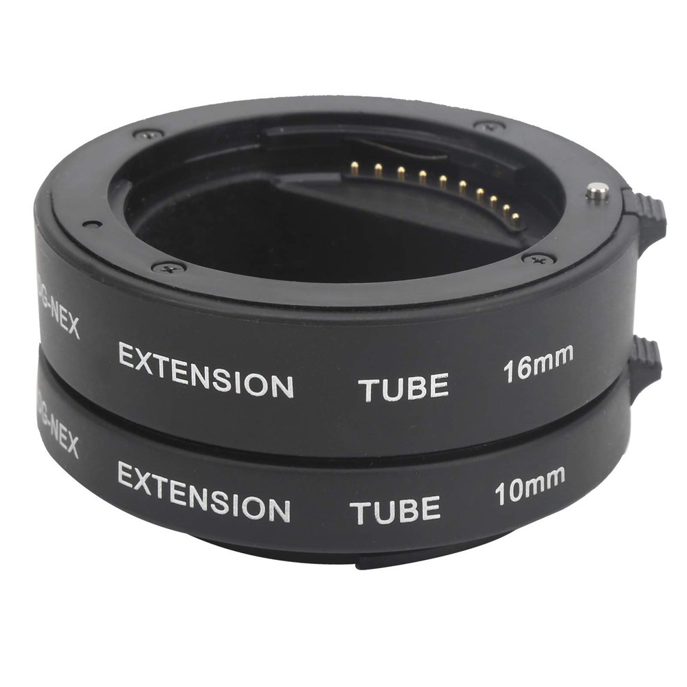 10mm+16mm NEX Mount Extension Tube Auto Focus for A3000/A6500/A6300/A6400/A6000/A5100/A5000