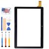 10.1inch Touch Screen Digitizer Glass Panel for Onn ONA19TB003 100005208 51 Pins Sensor Glass Lens MJK-1211-FPC Screen Replacement Repair Kits with Free Tools view 1