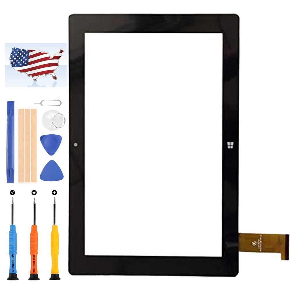 for FUSION5 FWIN232 10.1'' Touch Screen Digitizer Tablet New Replacement Repair Kits with Free Tools