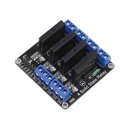 5V Relay 1 2 4 6 8 Channel SSR High Low Level Trigger Solid State Relay Module 250V 2A (5V 4 way Low)