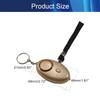 Aicosineg 4Pcs Safe Sound Personal Alarm 120DB with LED Lights, Gold view 2