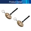 Aicosineg 4Pcs Safe Sound Personal Alarm 120DB with LED Lights, Gold view 4