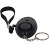 Aicosineg 2Pcs Safe Sound Personal Alarm 120DB Personal Security Alarm Emergency Safety Alarm Keychain with LED Lights for Women Men Children Elderly Bags Backpacks Suitcases Keys Black view 3