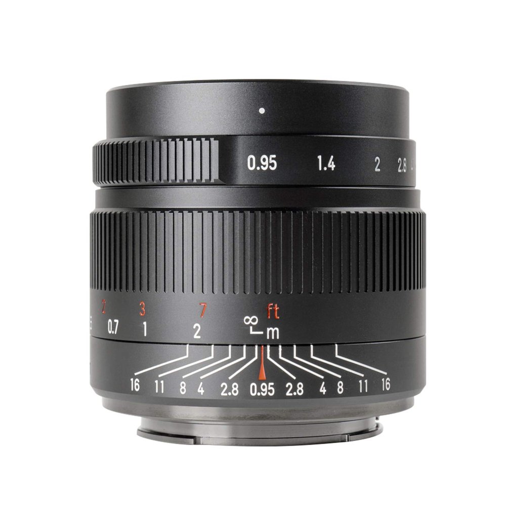 7artisans 35mm f/0.95 Large Aperture APS-C Lens Compatible for Fuji X Mount Mirrorless Cameras, Manual Focus for Fuji X-T1 X-T2 X-T3 X-T20 X-T30 X-E1 X-E2 X-E3