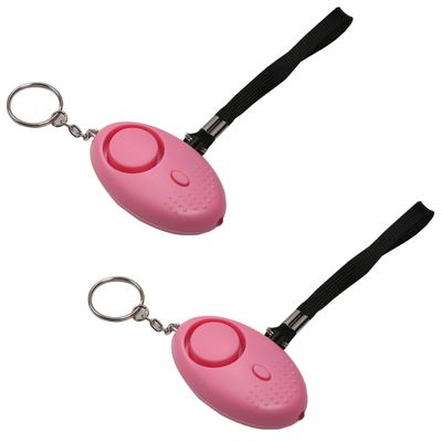 Aicosineg 130DB Personal Security Alarm Keychain with LED Lights, Safe Sound Personal Alarm for Women, Men, Children, Elderly - Red