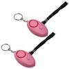Aicosineg 130DB Personal Security Alarm Keychain with LED Lights, Safe Sound Personal Alarm for Women, Men, Children, Elderly - Red view 2